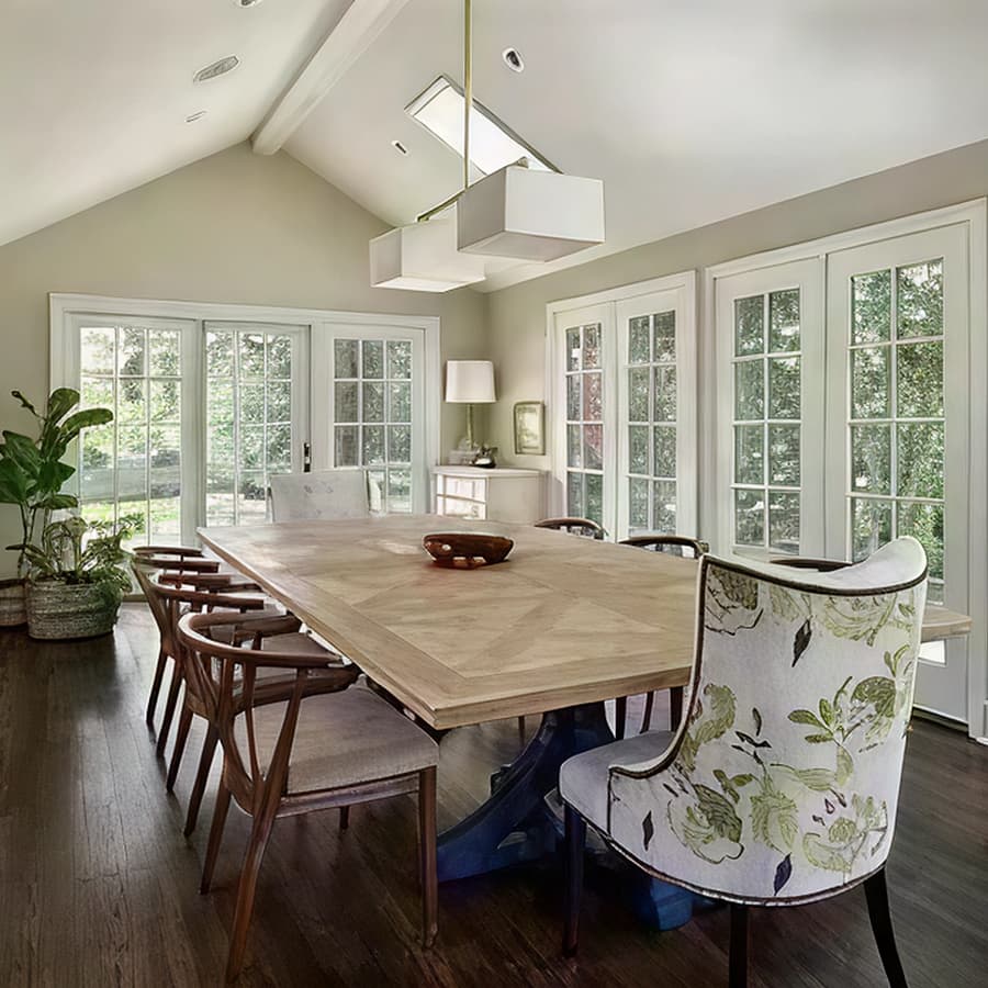 Home addition project expanding living space